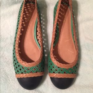 Sperry leather flats
